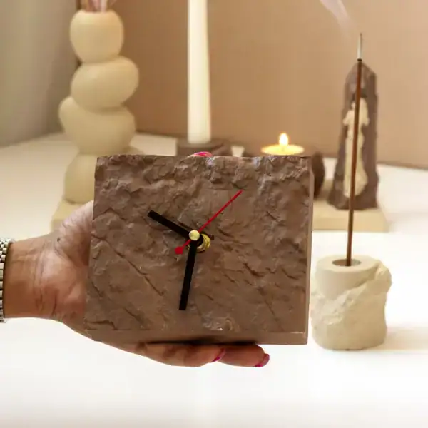 قالب سیلیکونی ساعت سنگی قالب سیلیکونی ساعت سنگی