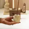 قالب سیلیکونی شمعدان سنگی قالب سیلیکونی شمعدان سنگی