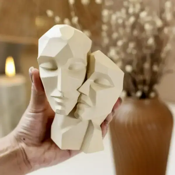 قالب سیلیکونی مجسمه چهره قالب سیلیکونی مجسمه چهره