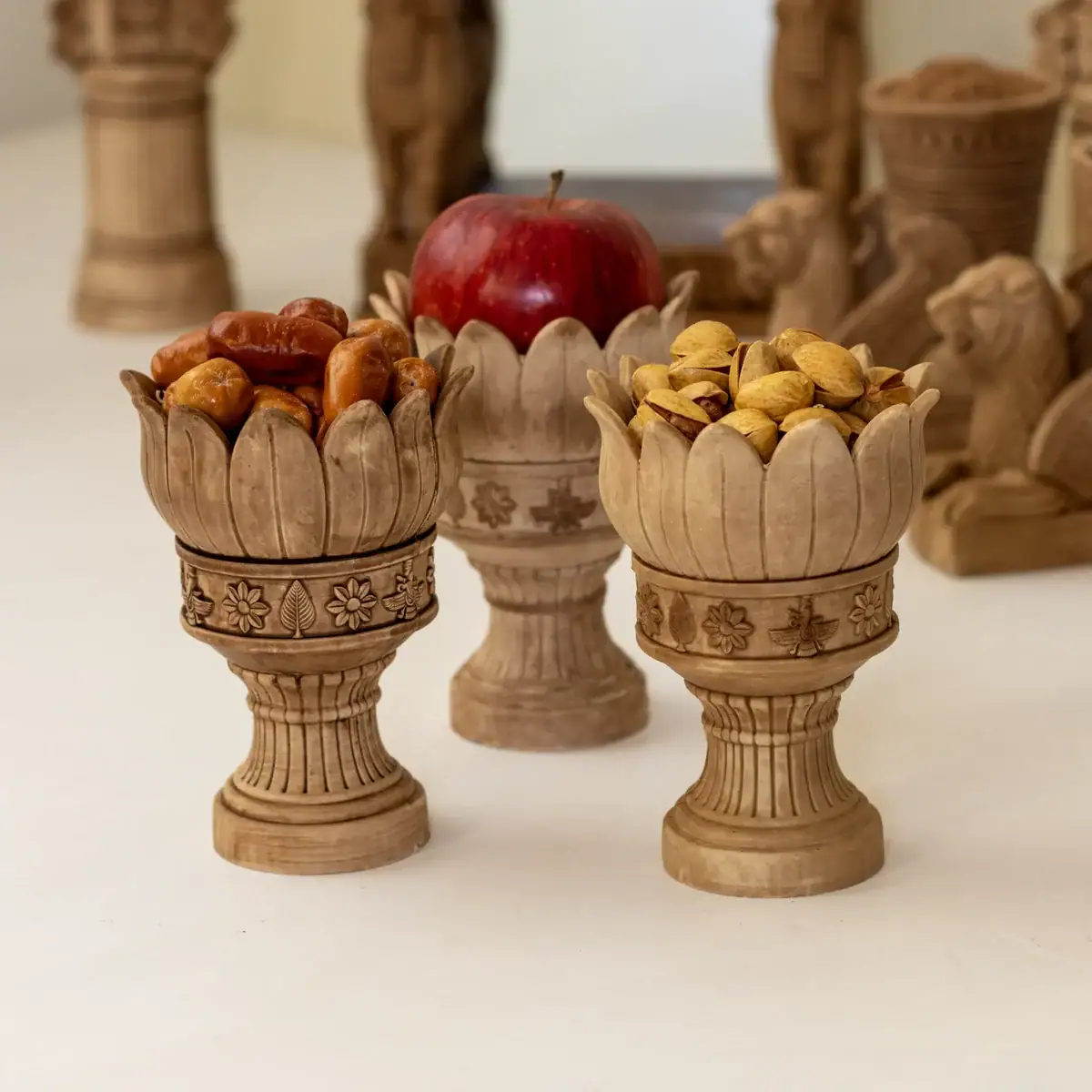 خروجی سنگ مصنوعی قالب سیلیکونی هفتسین گلبرگ هخامنشی با کیفیت بالا