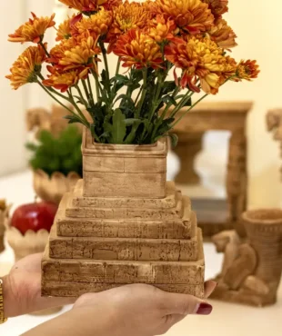 قالب سیلیکونی گلدان مقبره کوروش ساختهشده توسط مجموعه اهرا دکوراتیو