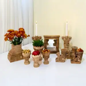 ست ۱۱ تکه باشکوه هفت‌سین هخامنشی (طرح دروازه ملل) | کلکسیون اختصاصی اهرا