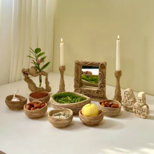 ست کامل هفت‌سین دکوراتیو طرح «چوبینه» (Choobineh)