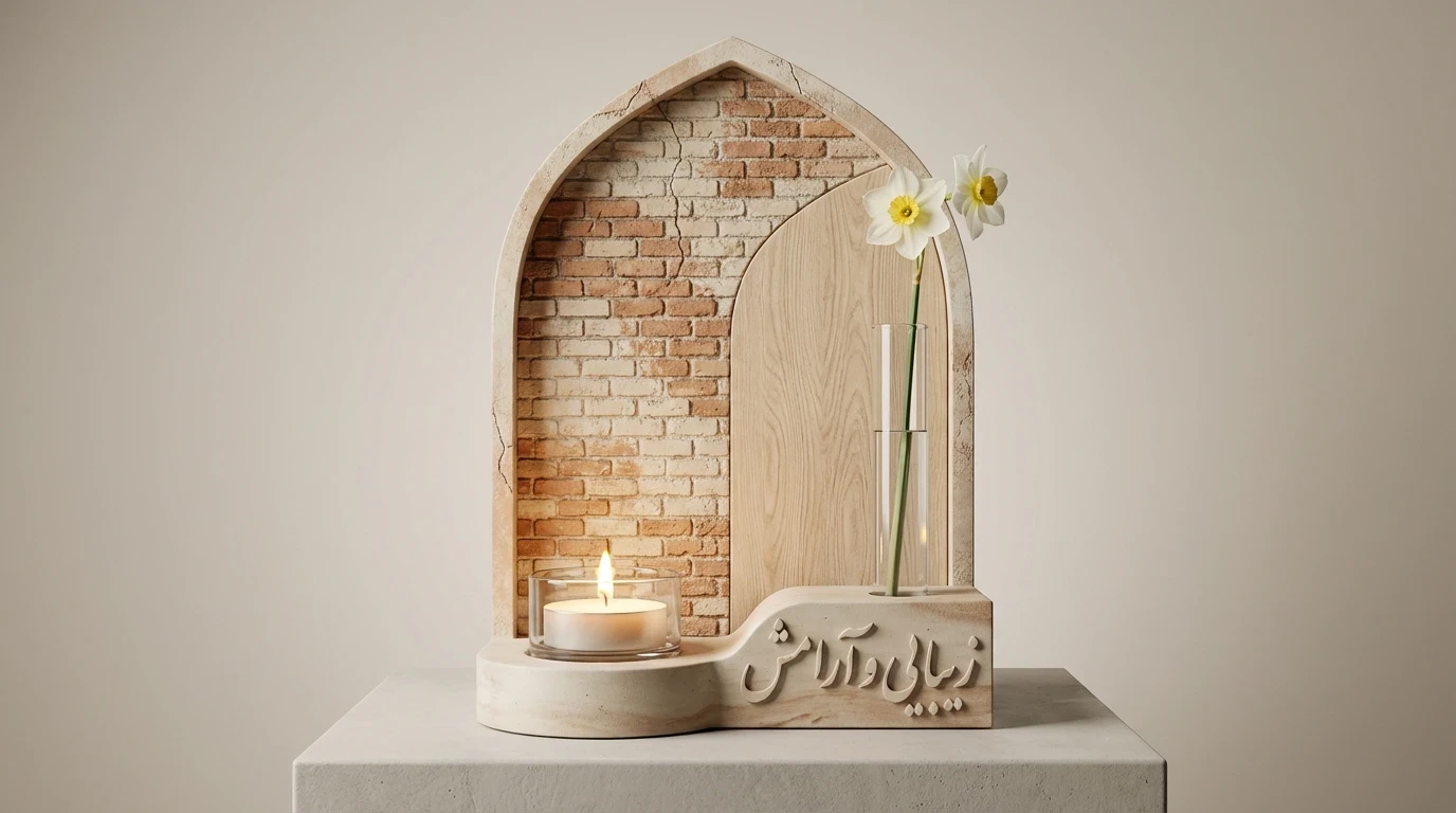 طراحی قالب سیلیکونی با الهام از فرهنگ و هنر اصیل ایرانی