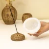 ahra-toranj-incense-holder-mold قالب سیلیکونی جاعودی طرح ترنج برند اهرا