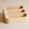 قالب سیلیکونی نظم دهنده ساده سه طبقه با پس قالب اهرا